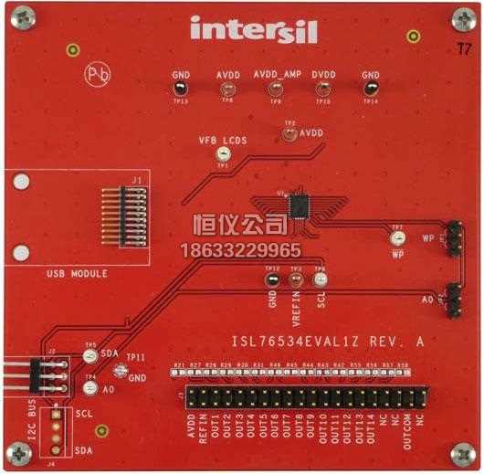ISL76534EVAL1Z(Renesas / Intersil)放大器 IC 开发工具图片